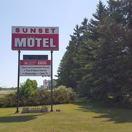 Sunset Motel Portage la Prairie Kültér fotó
