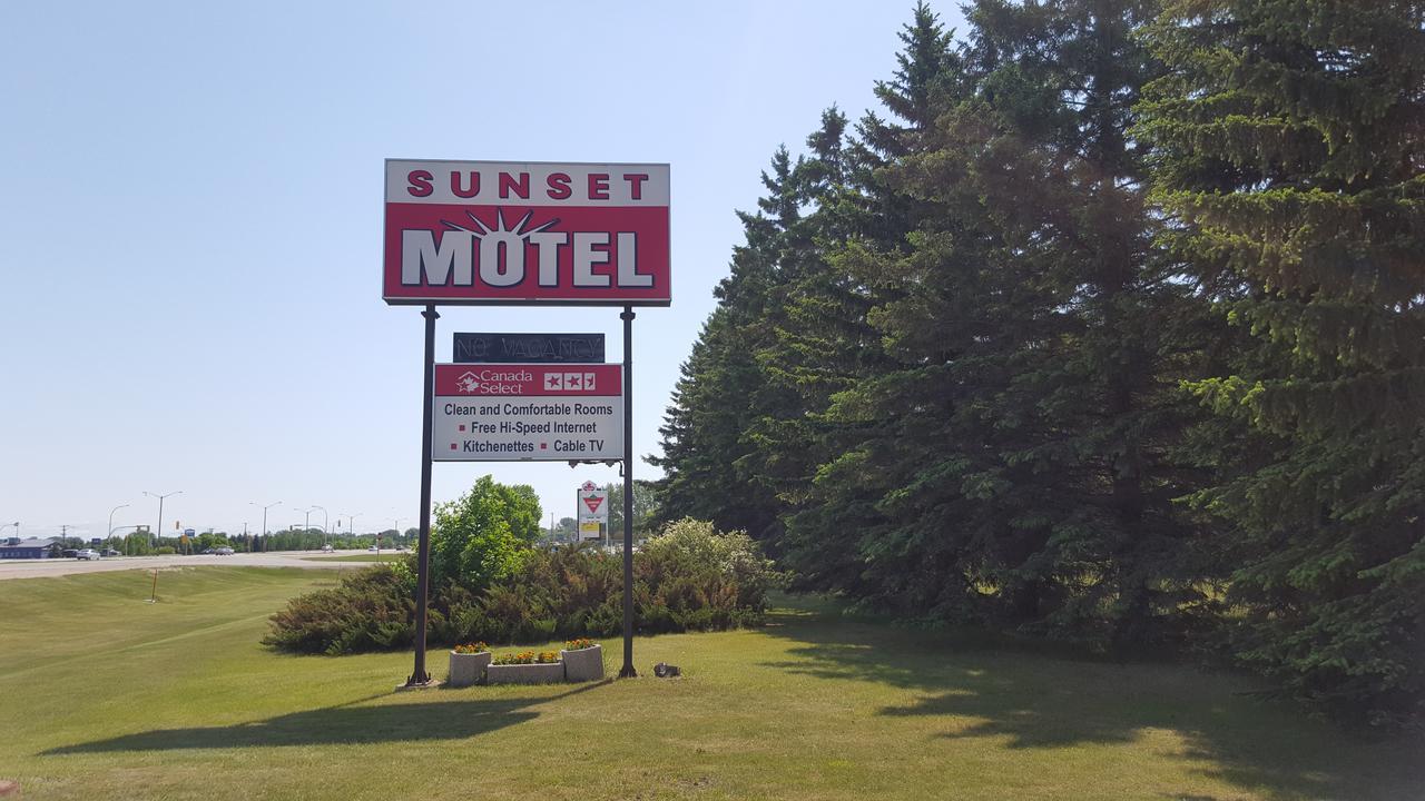 Sunset Motel Portage la Prairie Kültér fotó